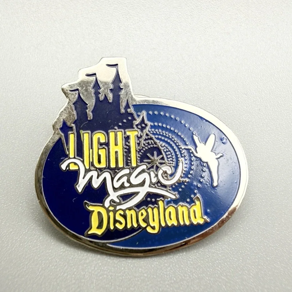 Vintage Disneyland Trading Pin 1997 Tinkerbell Castle Light Magic Parade Show